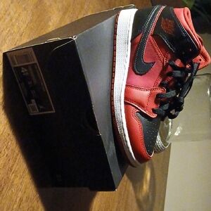 Jordan Kids Sneakers - Red and Black